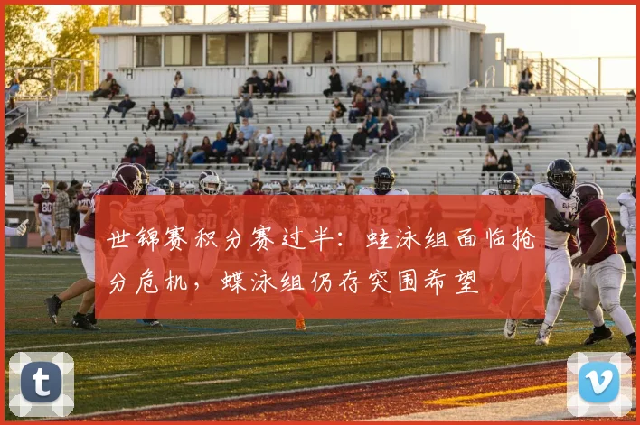 世锦赛积分赛过半：蛙泳组面临抢分危机，蝶泳组仍存突围希望